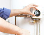 Set the water heater temperature to what’s appropriate for your home to maximize efficiency.